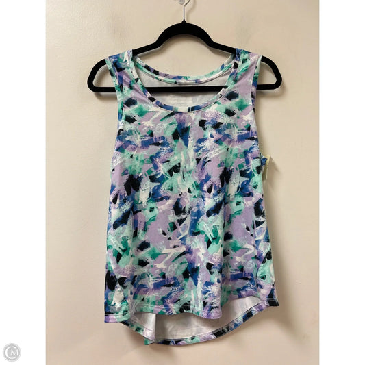 Top Sleeveless By Members Mark In Multi-colored, Size: M