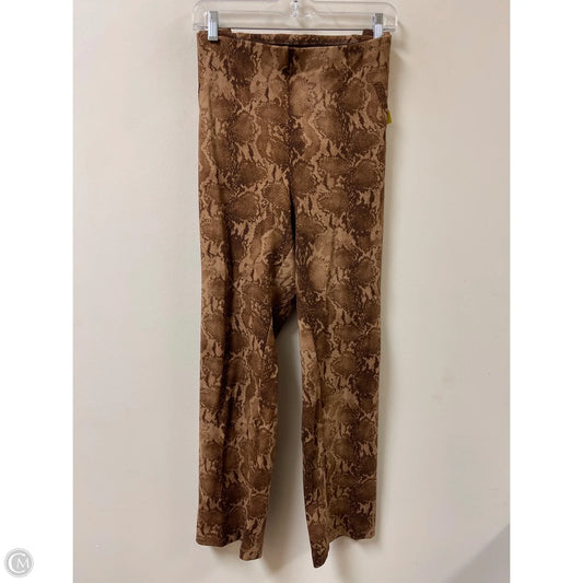 Pants Cropped By Chicos In Snakeskin Print, Size: 14