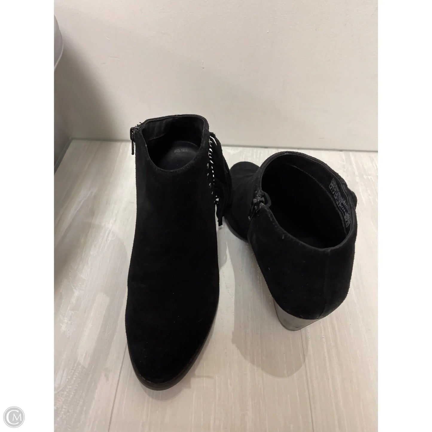 Boots Ankle Heels By Vionic In Black, Size: 8