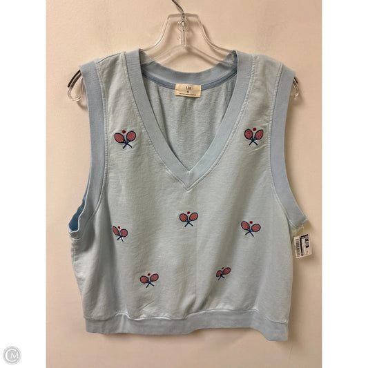 Top Sleeveless By T.la In Blue, Size: Xl