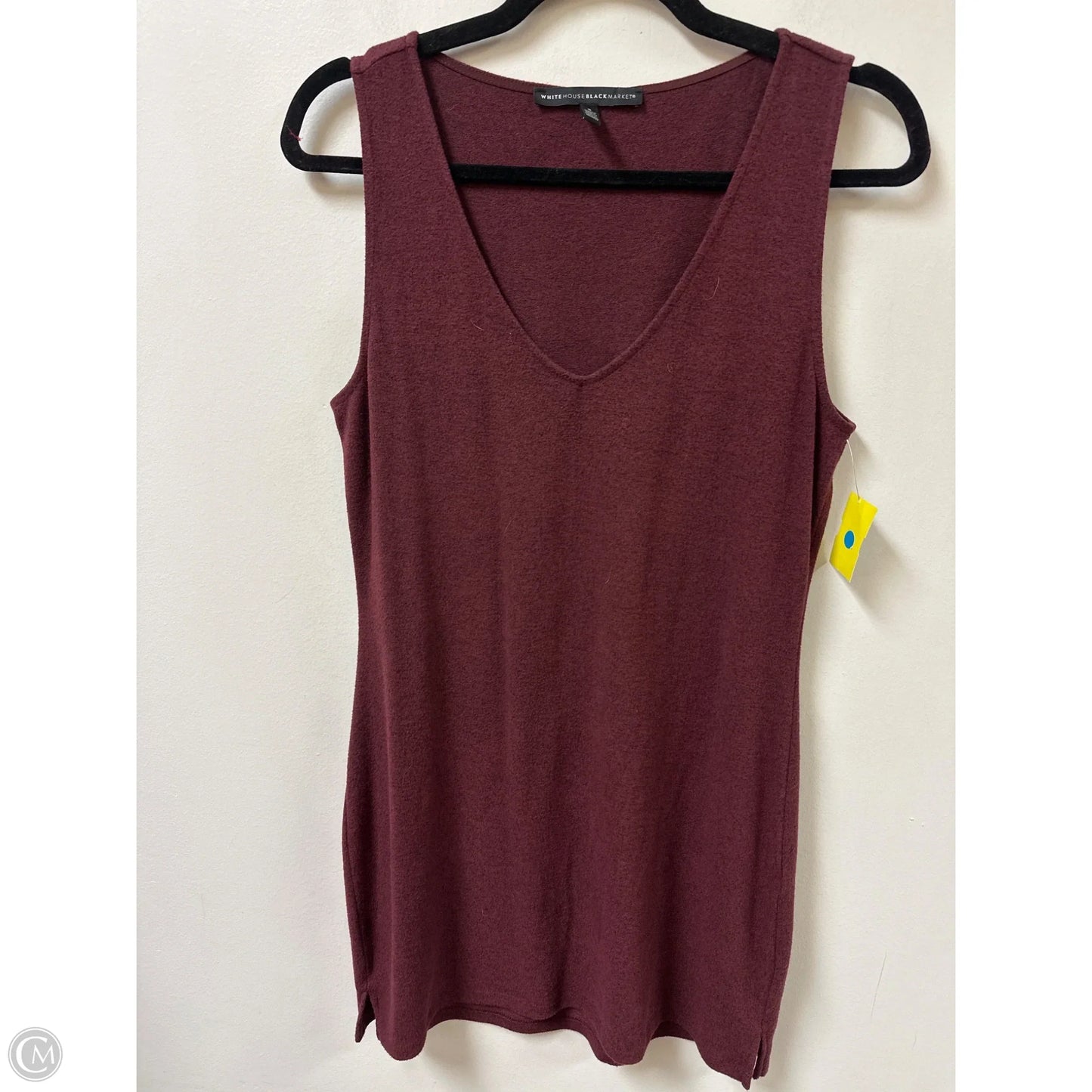 Top Sleeveless By White House Black Market In Red, Size: S