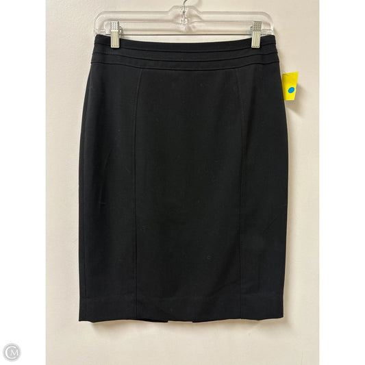Skirt Midi By White House Black Market In Black, Size: 4