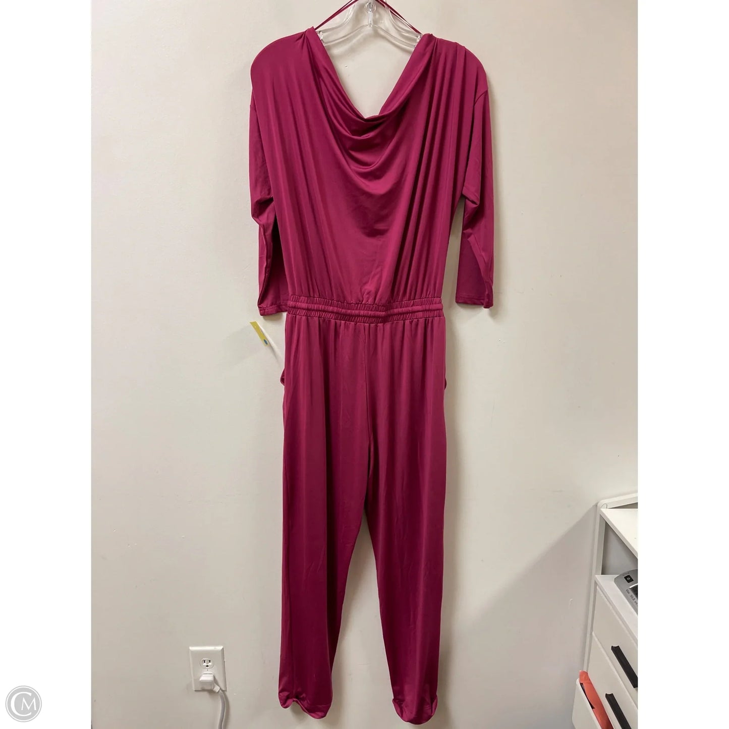 Jumpsuit By Clothes Mentor In Pink, Size: M