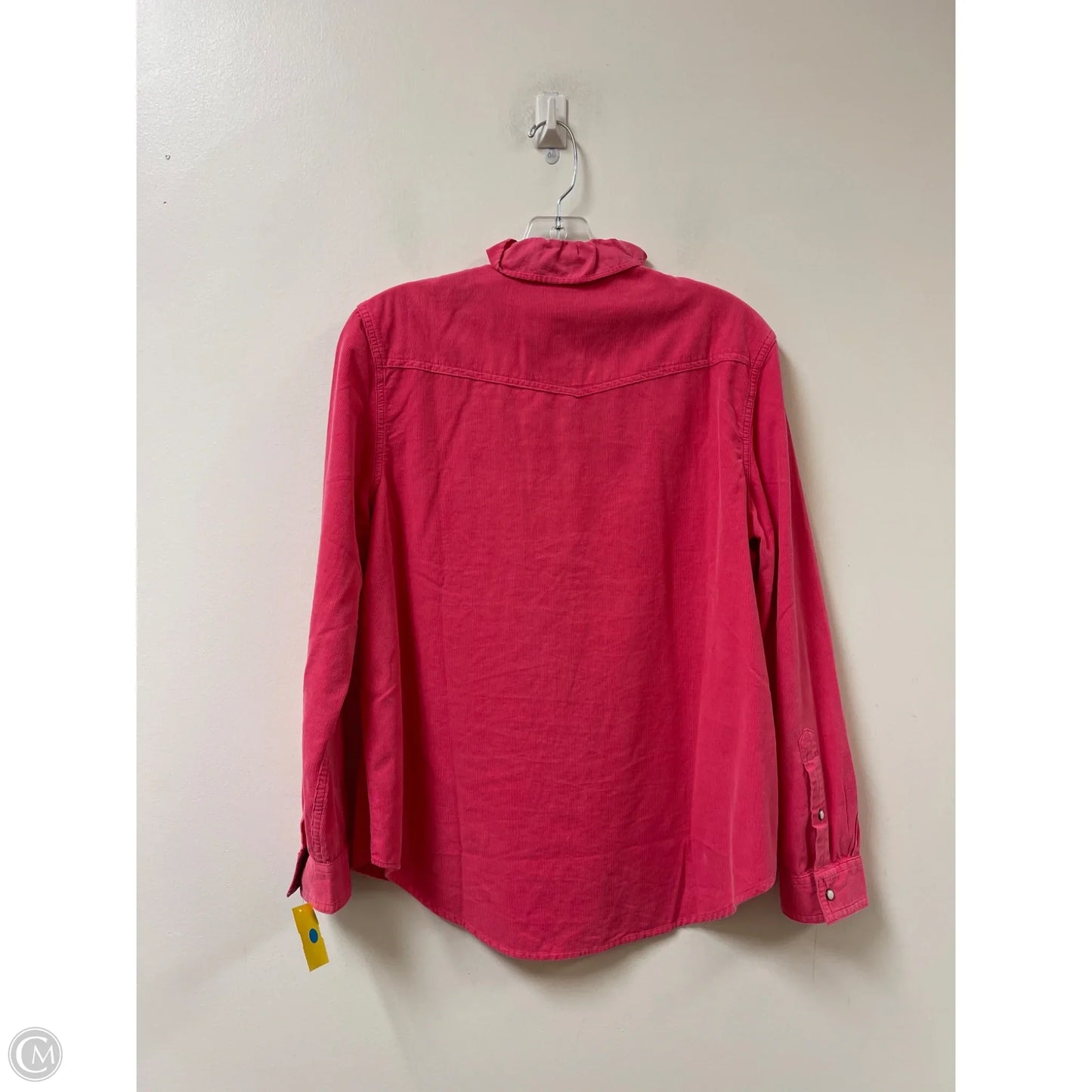 Blouse Long Sleeve By Sundance In Pink, Size: S