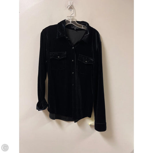 Top Long Sleeve By Sanctuary In Black, Size: Xl