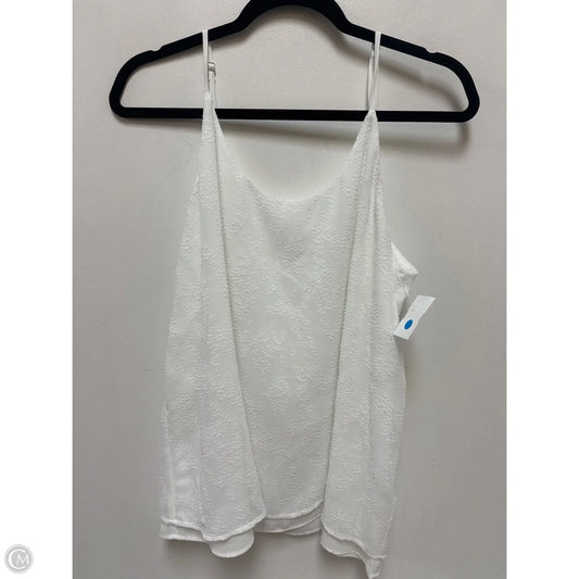Top Sleeveless By Mi Ami In White, Size: Xl