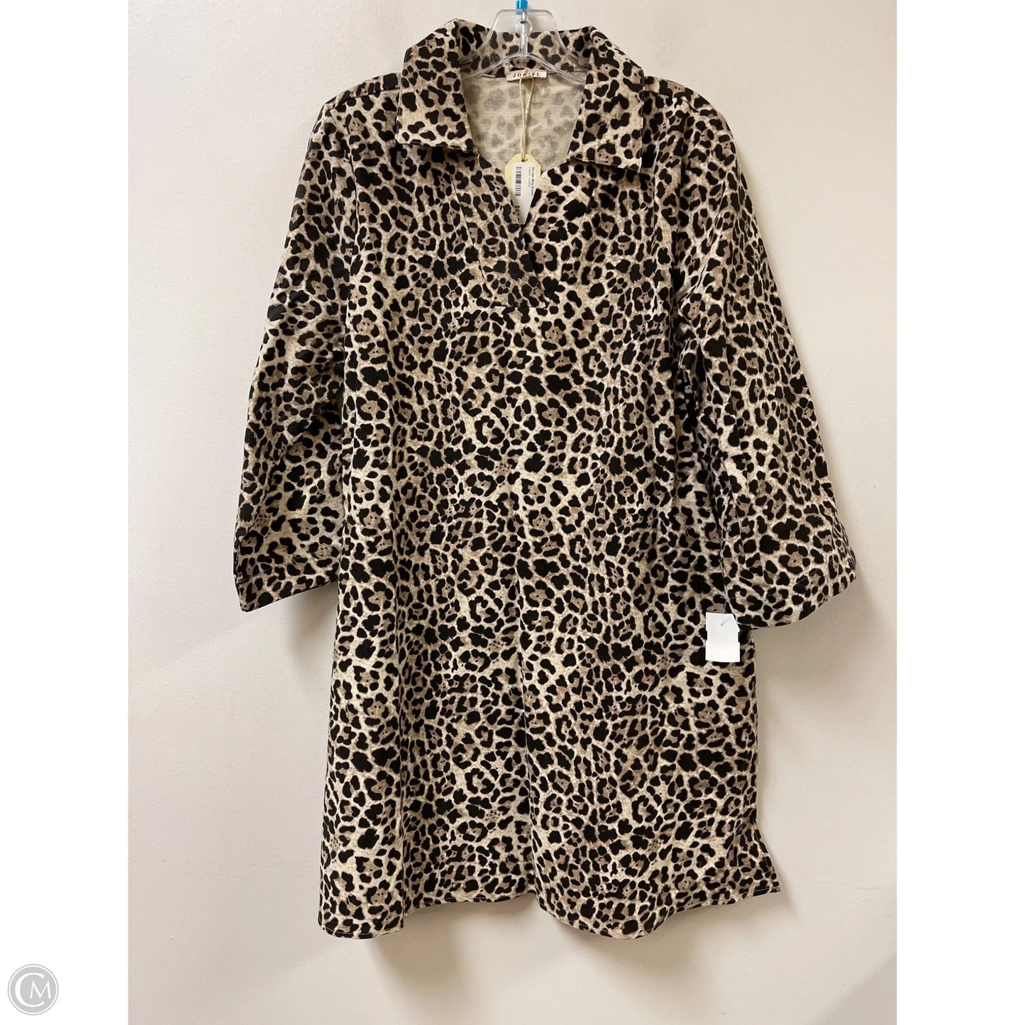 Dress Casual Midi By Jodifl In Animal Print, Size: L