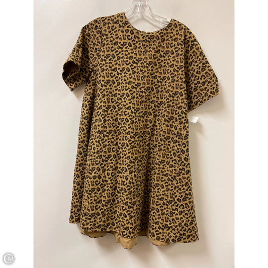 Dress Casual Midi By Entro In Animal Print, Size: M