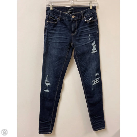 Jeans Skinny By White House Black Market In Blue Denim, Size: 2