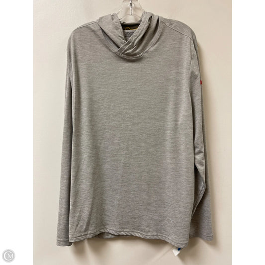Top Long Sleeve By Clothes Mentor In Grey, Size: Xl