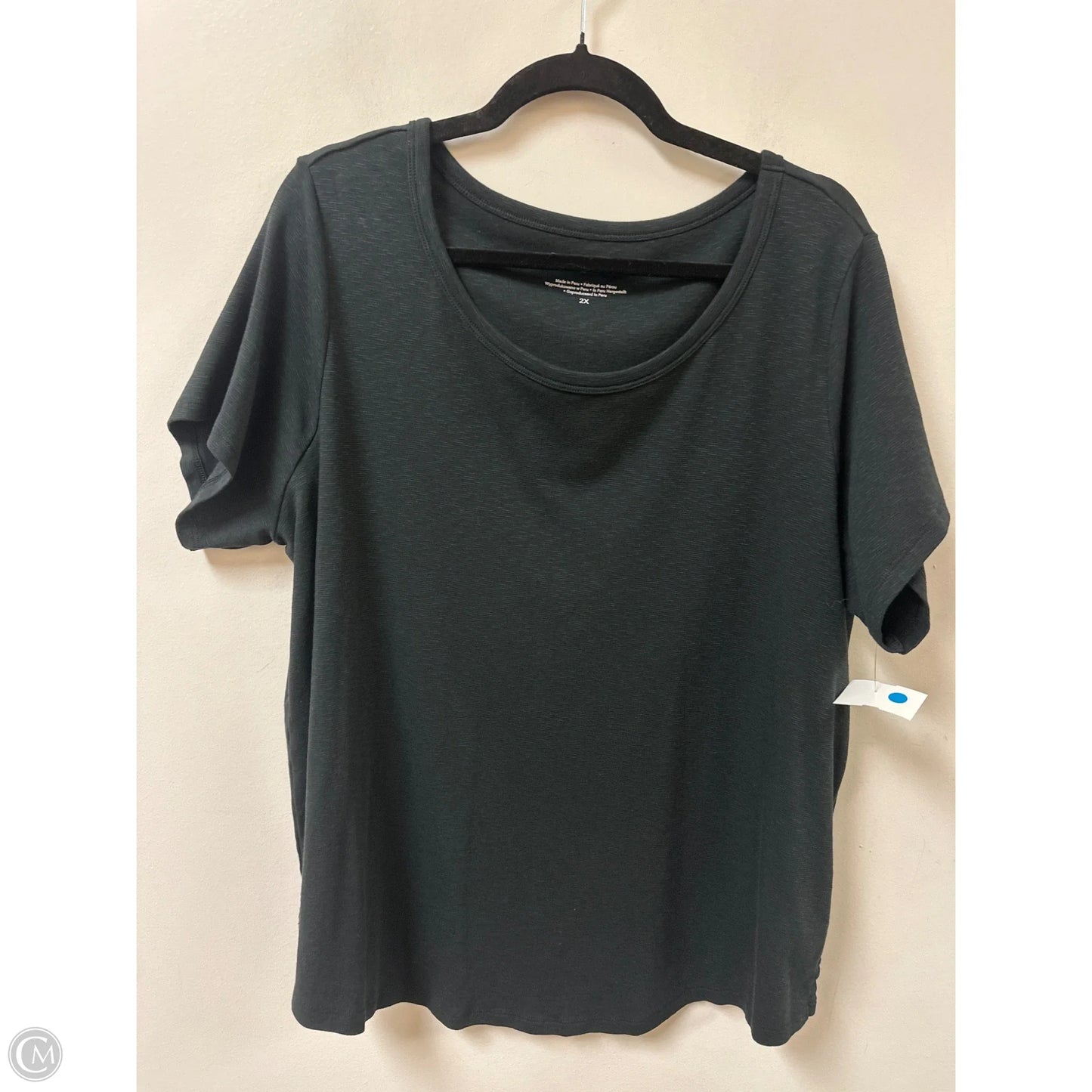 Top Short Sleeve Basic By Rachel Zoe In Black, Size: 2