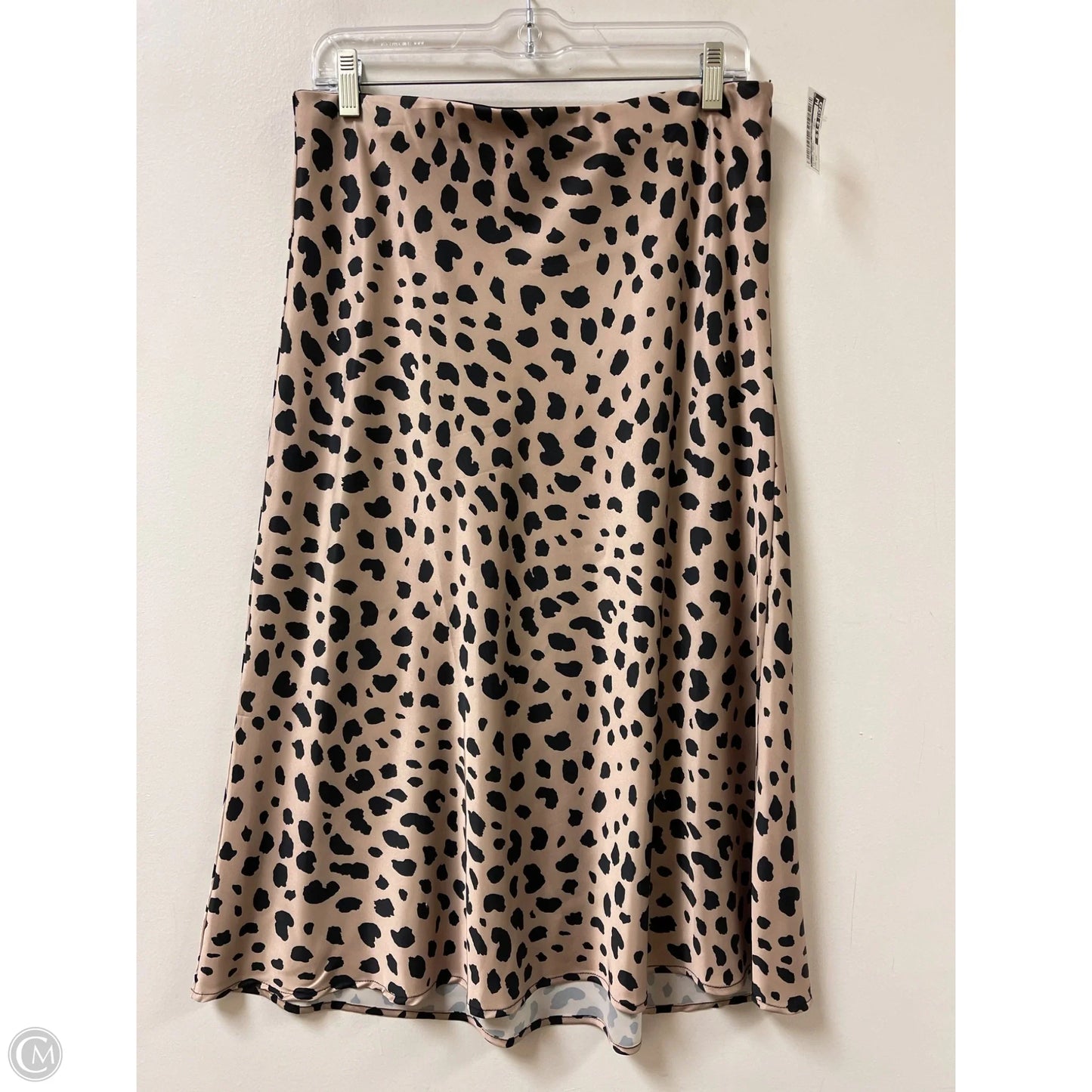 Skirt Maxi By Clothes Mentor In Leopard Print, Size: 12