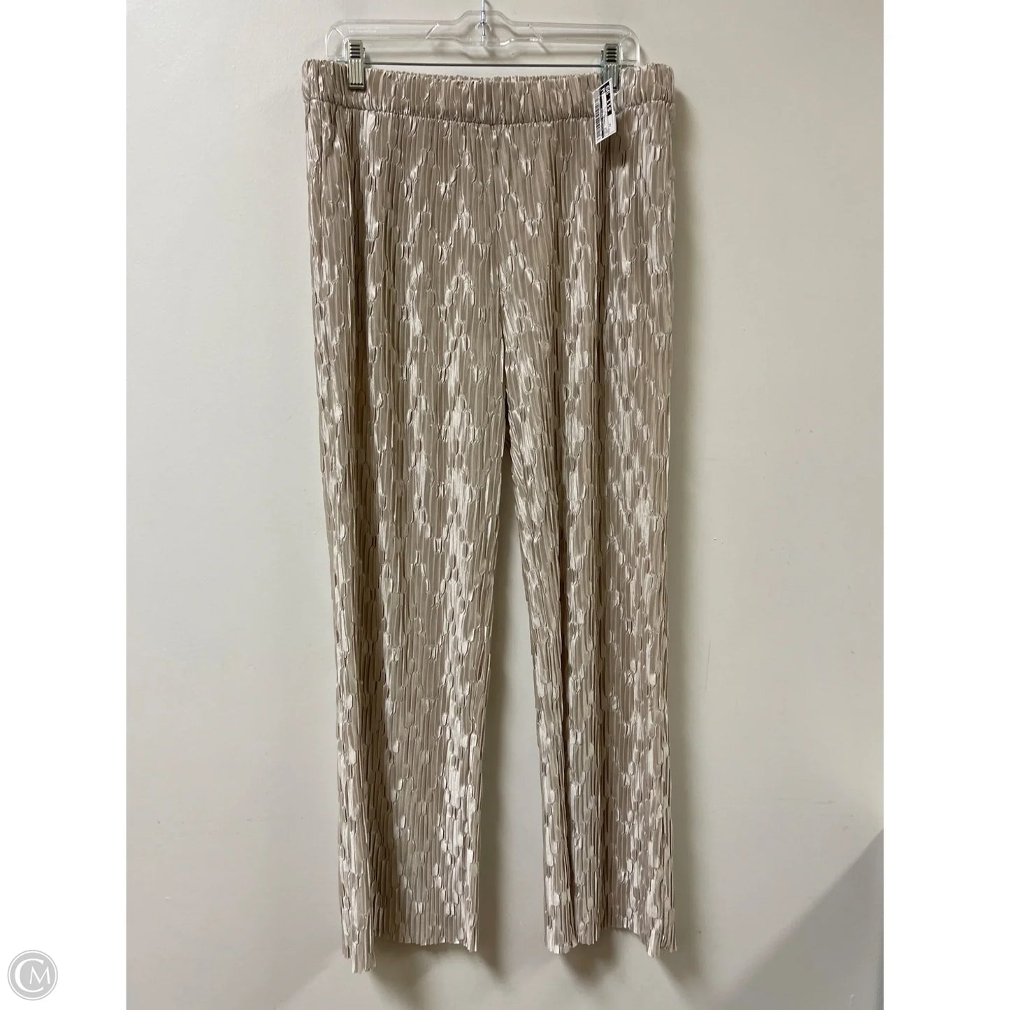 Pants Lounge By Clothes Mentor In Cream, Size: 12