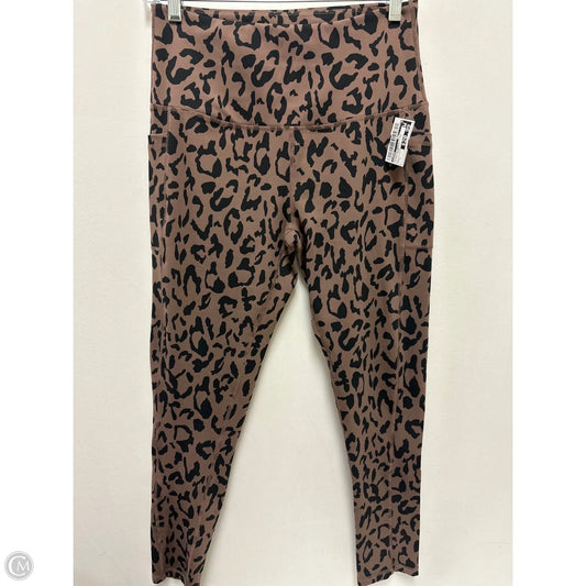 Athletic Pants By Legend In Animal Print, Size: L