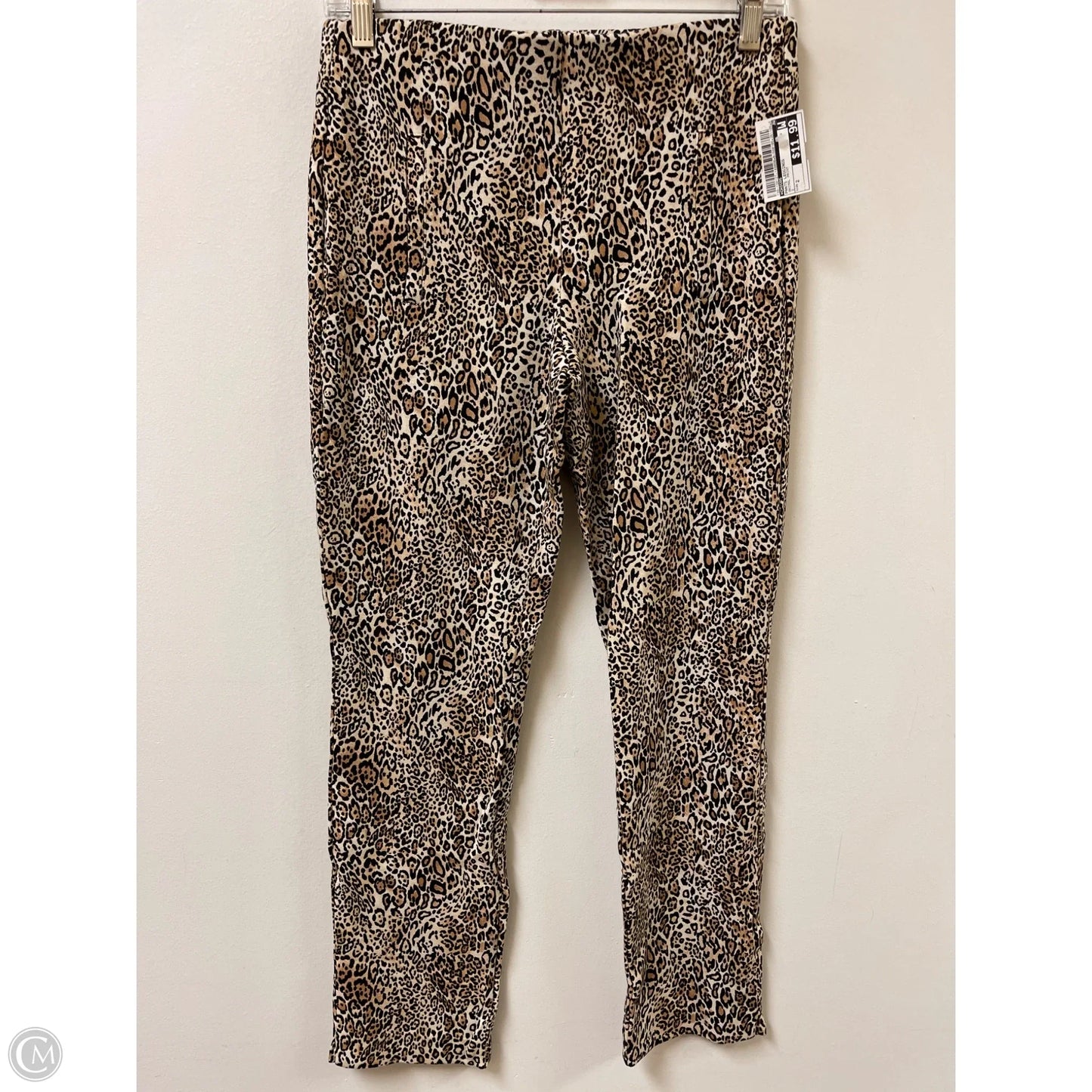 Pants Leggings By Chicos In Animal Print, Size: 2