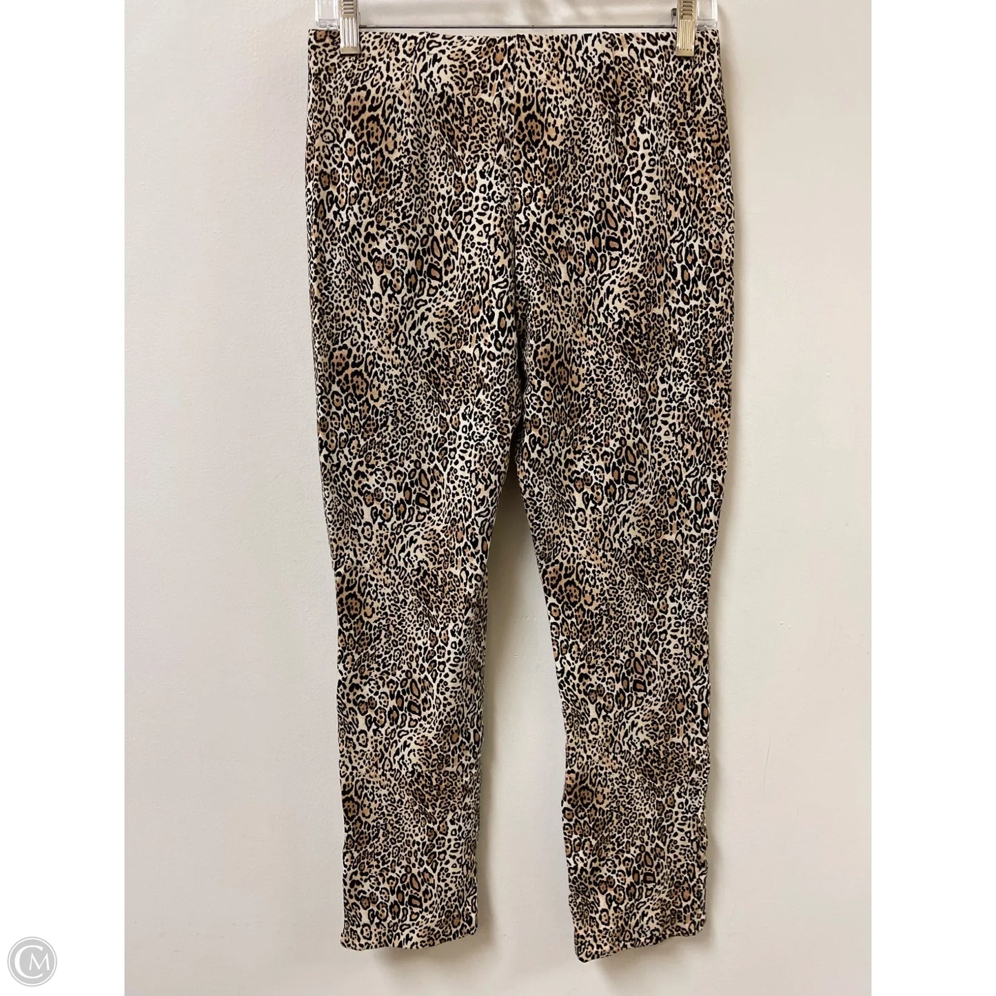 Pants Leggings By Chicos In Animal Print, Size: 2
