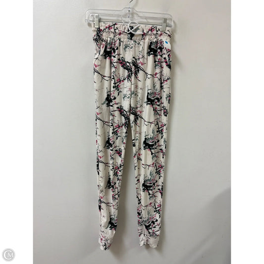 Pants Lounge By Clothes Mentor In Floral Print, Size: 8