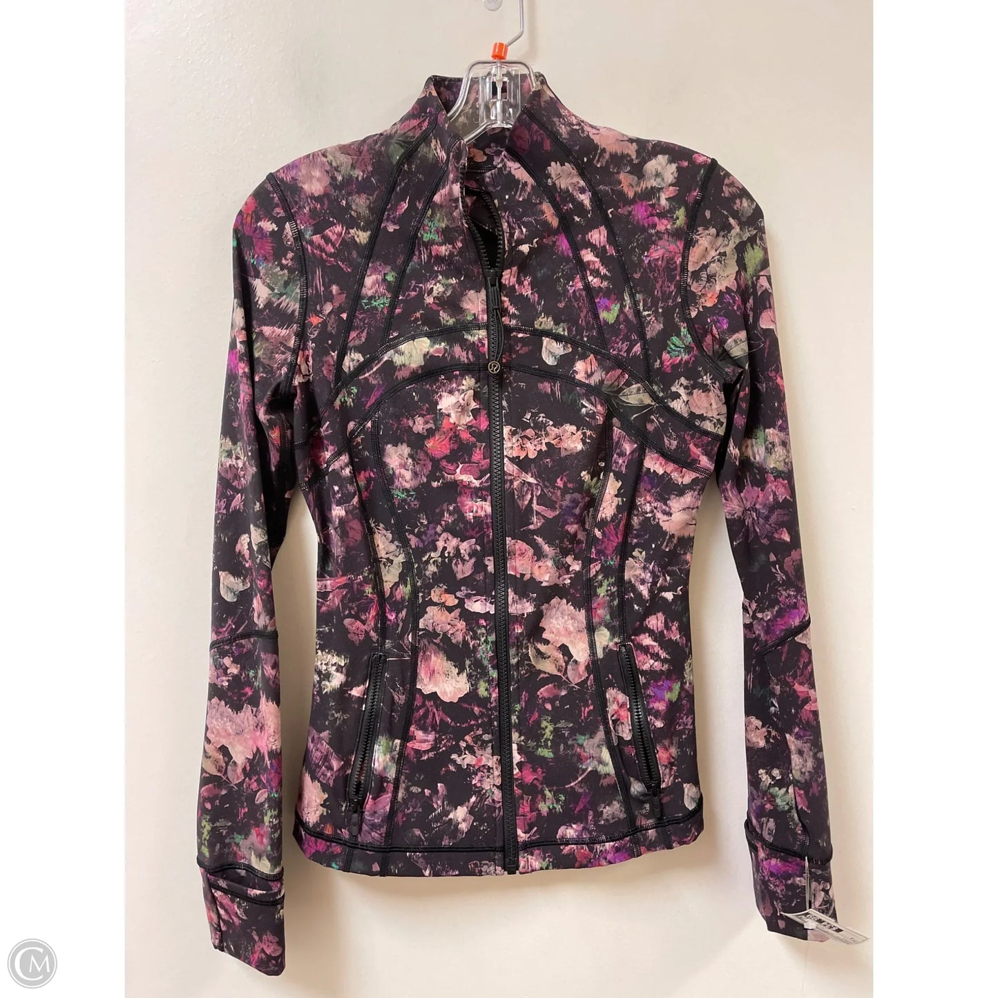 Athletic Jacket By Lululemon In Purple, Size: 4