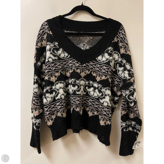 Sweater By Anthropologie In Black, Size: S