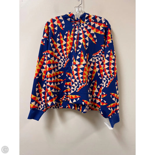Athletic Sweatshirt Hoodie By Adidas In Multi-colored, Size: L