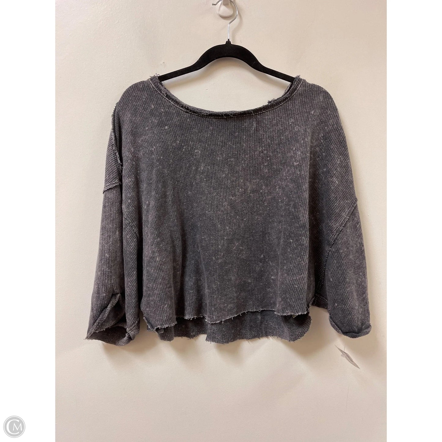 Top Short Sleeve By We The Free In Grey, Size: Xl