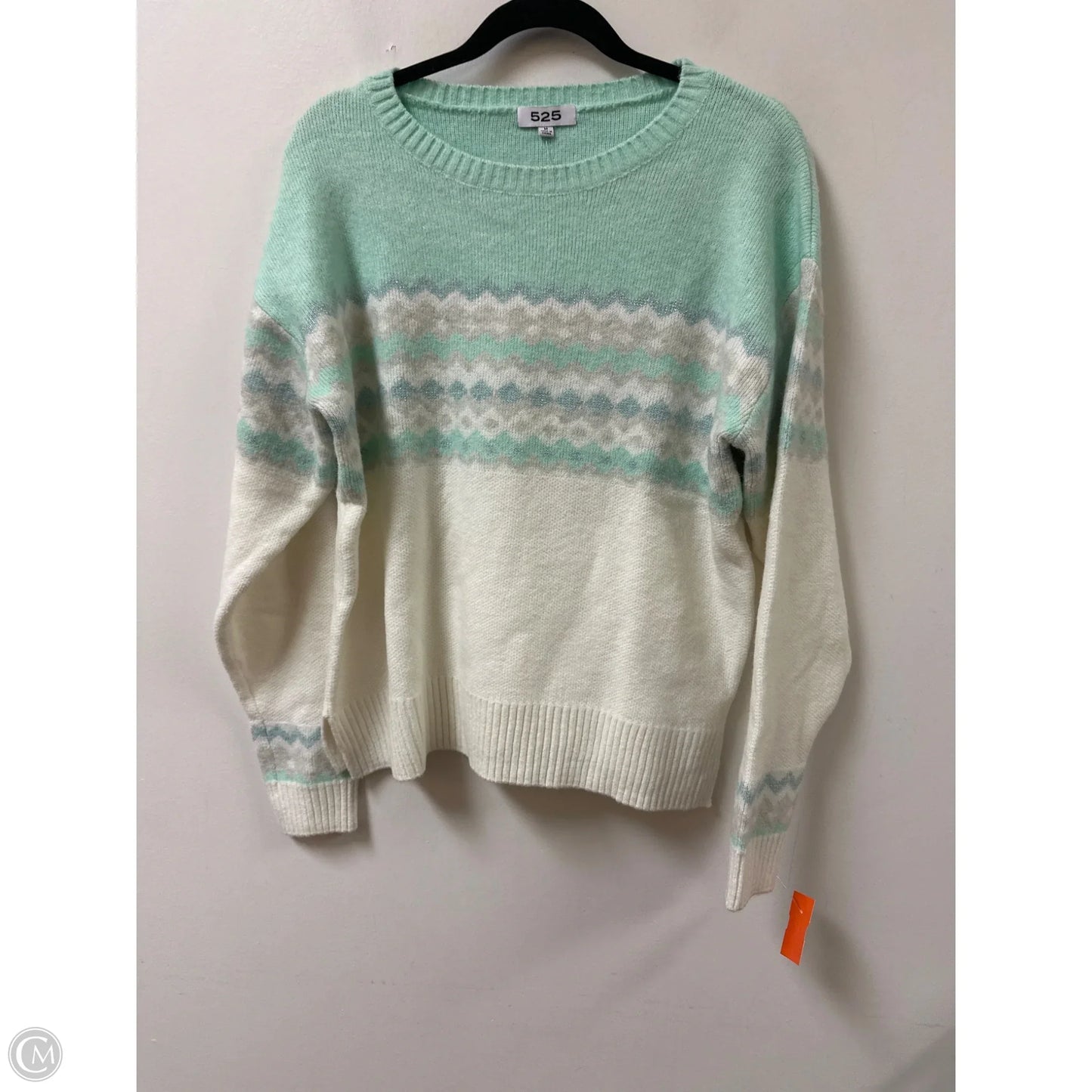 Sweater By 525 In Green, Size: M