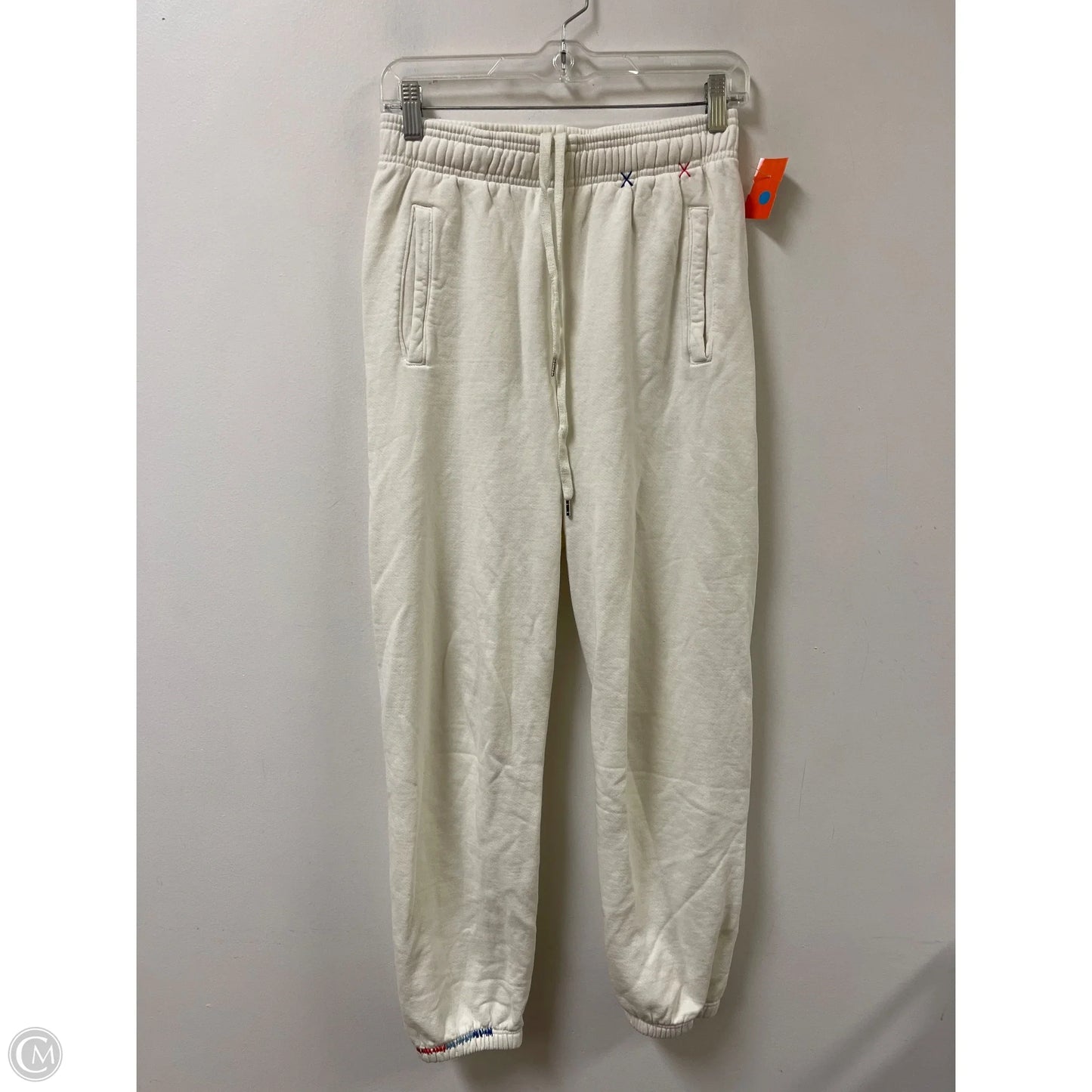 Athletic Pants By Sundry In Cream, Size: S