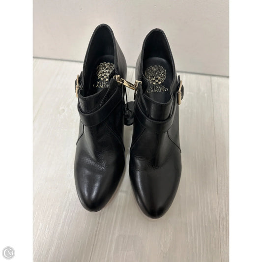Boots Ankle Heels By Vince Camuto In Black, Size: 8.5