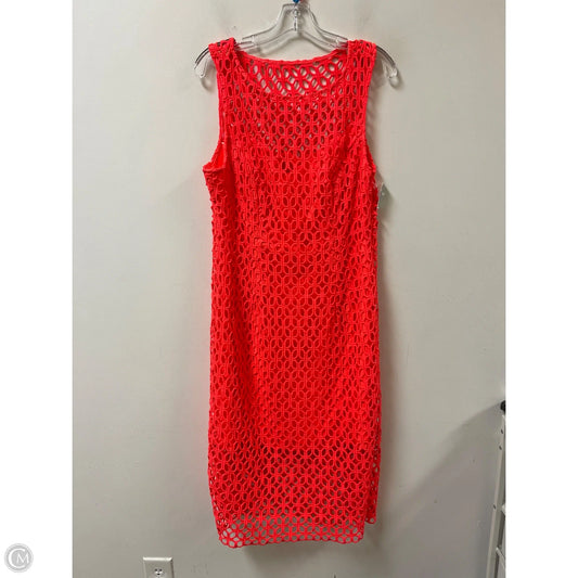 Dress Party Midi By Trina Turk In Orange, Size: L