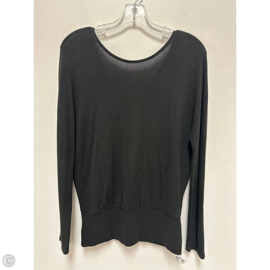 Top Long Sleeve By White House Black Market In Black, Size: Xs