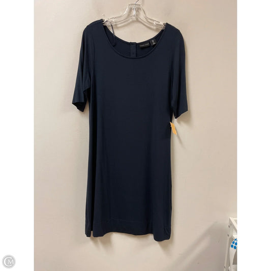 Dress Casual Midi By Adrienne Vittadini In Grey, Size: L