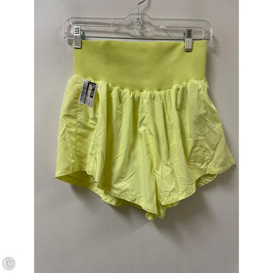 Athletic Shorts By Free People In Yellow, Size: L