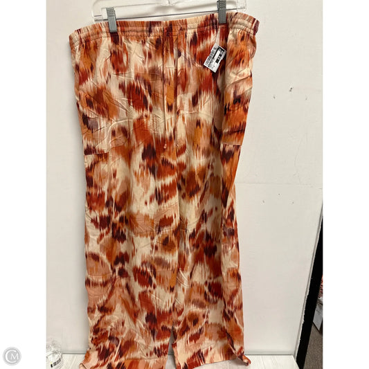 Pants Wide Leg By Black Rainn In Orange, Size: 16