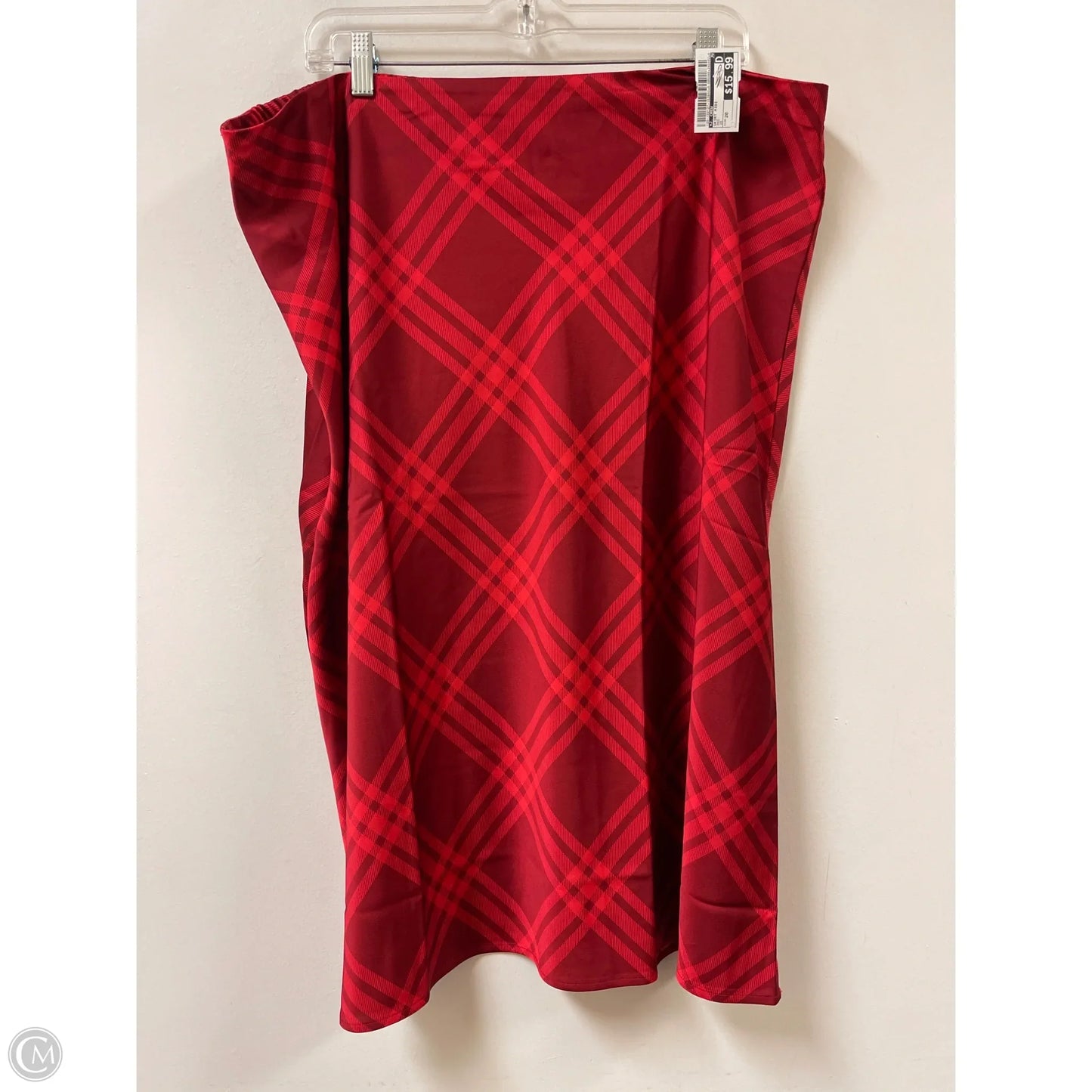 Skirt Midi By J. Crew In Red, Size: 20