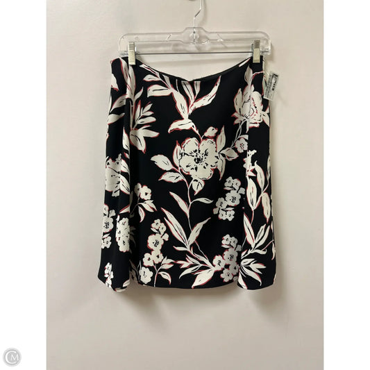 Skirt Mini & Short By White House Black Market In Black & Brown, Size: 10