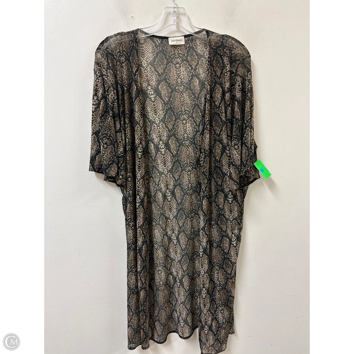 Kimono By Free Kisses In Animal Print, Size: Xl
