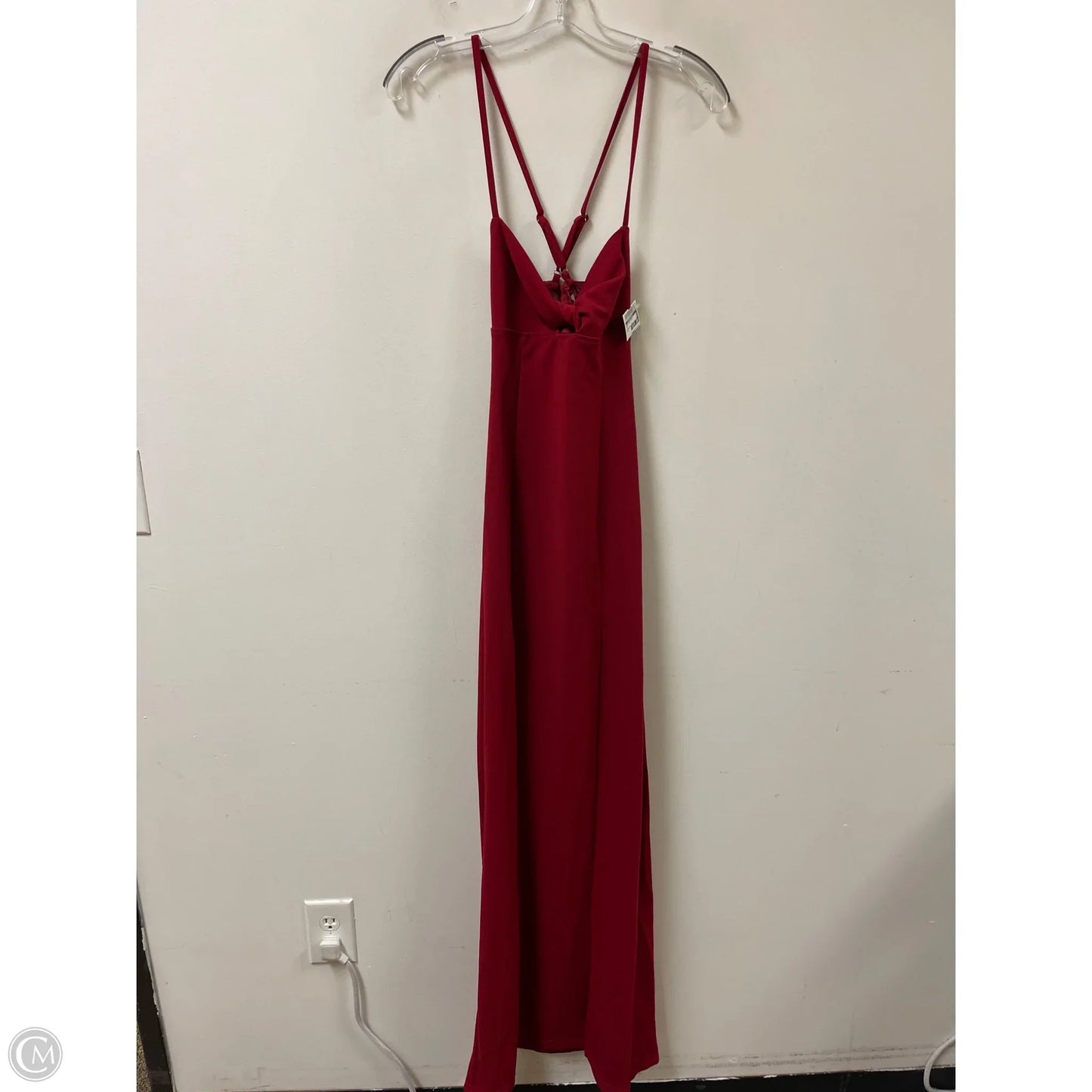 Dress Party Long By Clothes Mentor In Red, Size: S