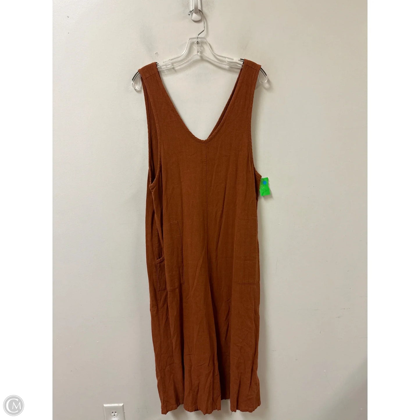 Jumpsuit By Clothes Mentor In Orange, Size: M