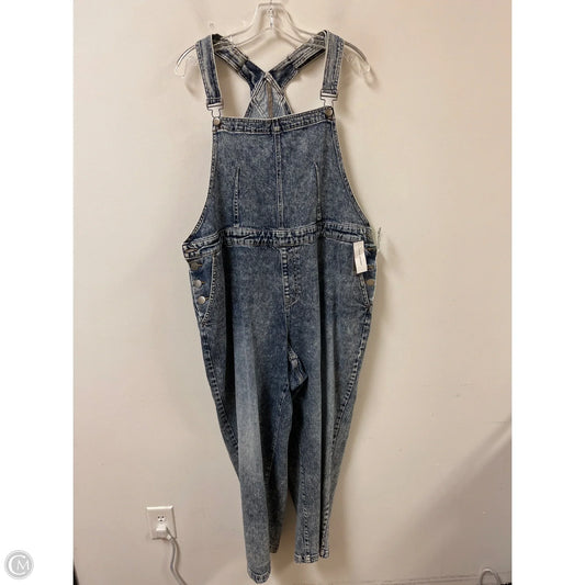 Overalls By Lane Bryant In Blue Denim, Size: 3x