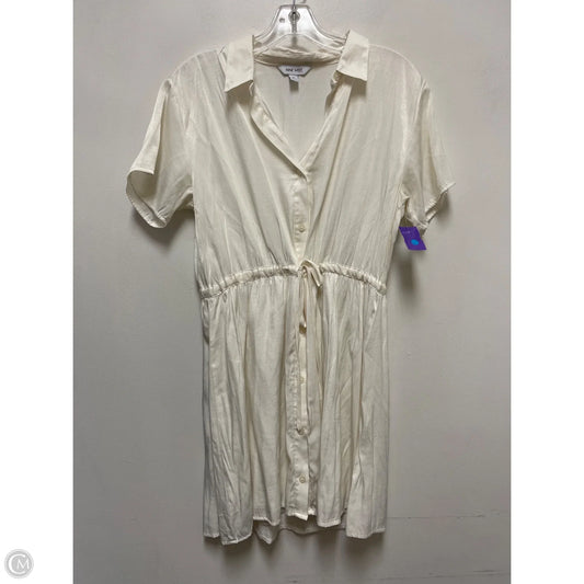 Dress Casual Midi By Nine West In White, Size: S