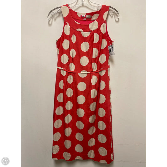 Dress Casual Midi By Boden In Polkadot Pattern, Size: S