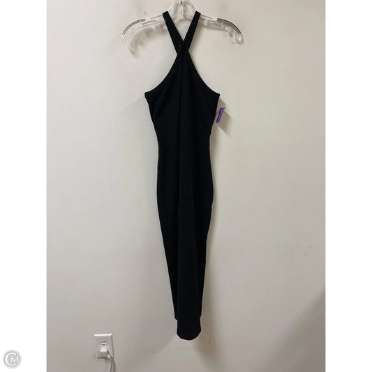 Dress Casual Midi By Old Navy In Black, Size: L