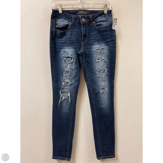 Jeans Skinny By Cato In Blue Denim, Size: 6