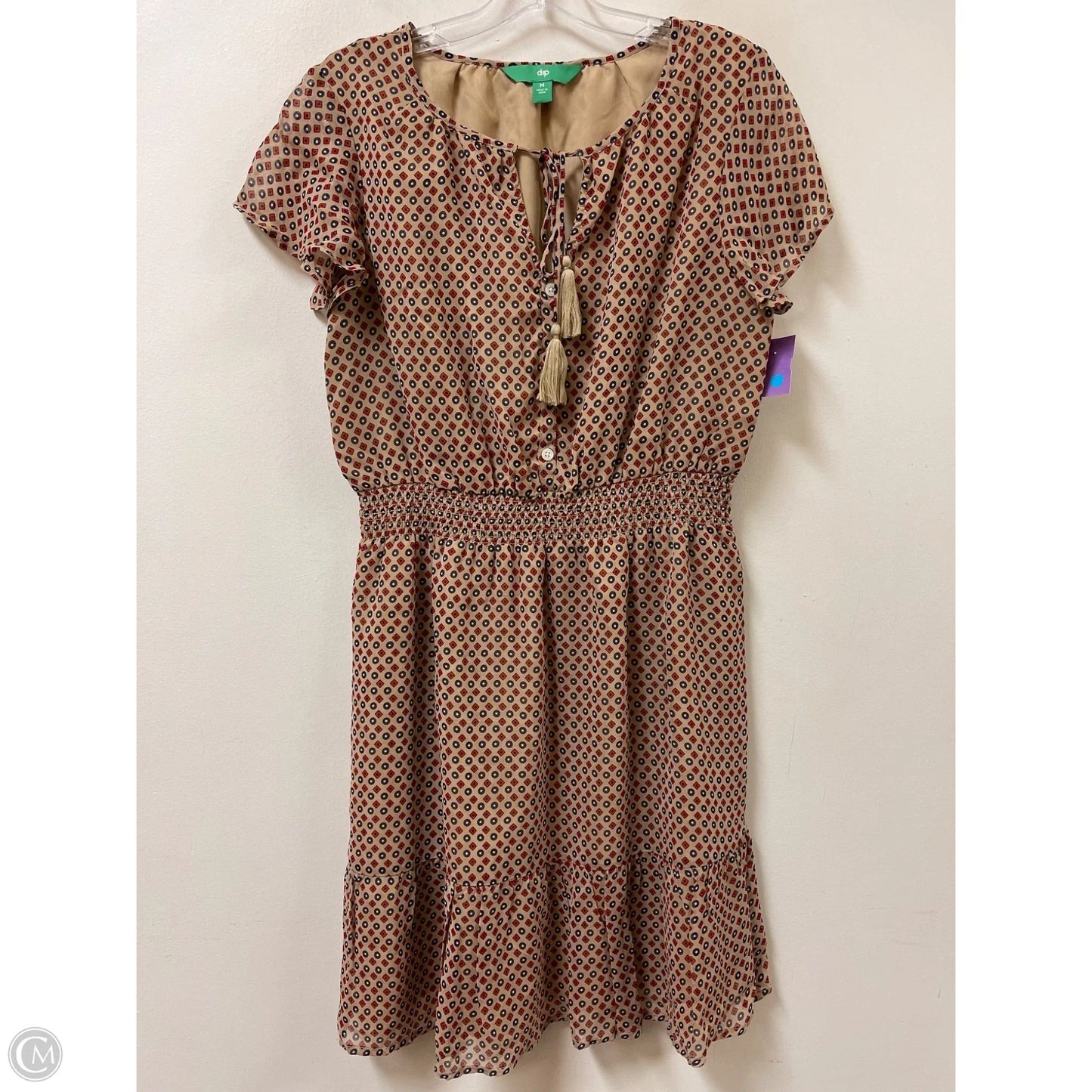 Dress Casual Midi By Dip In Tan, Size: M