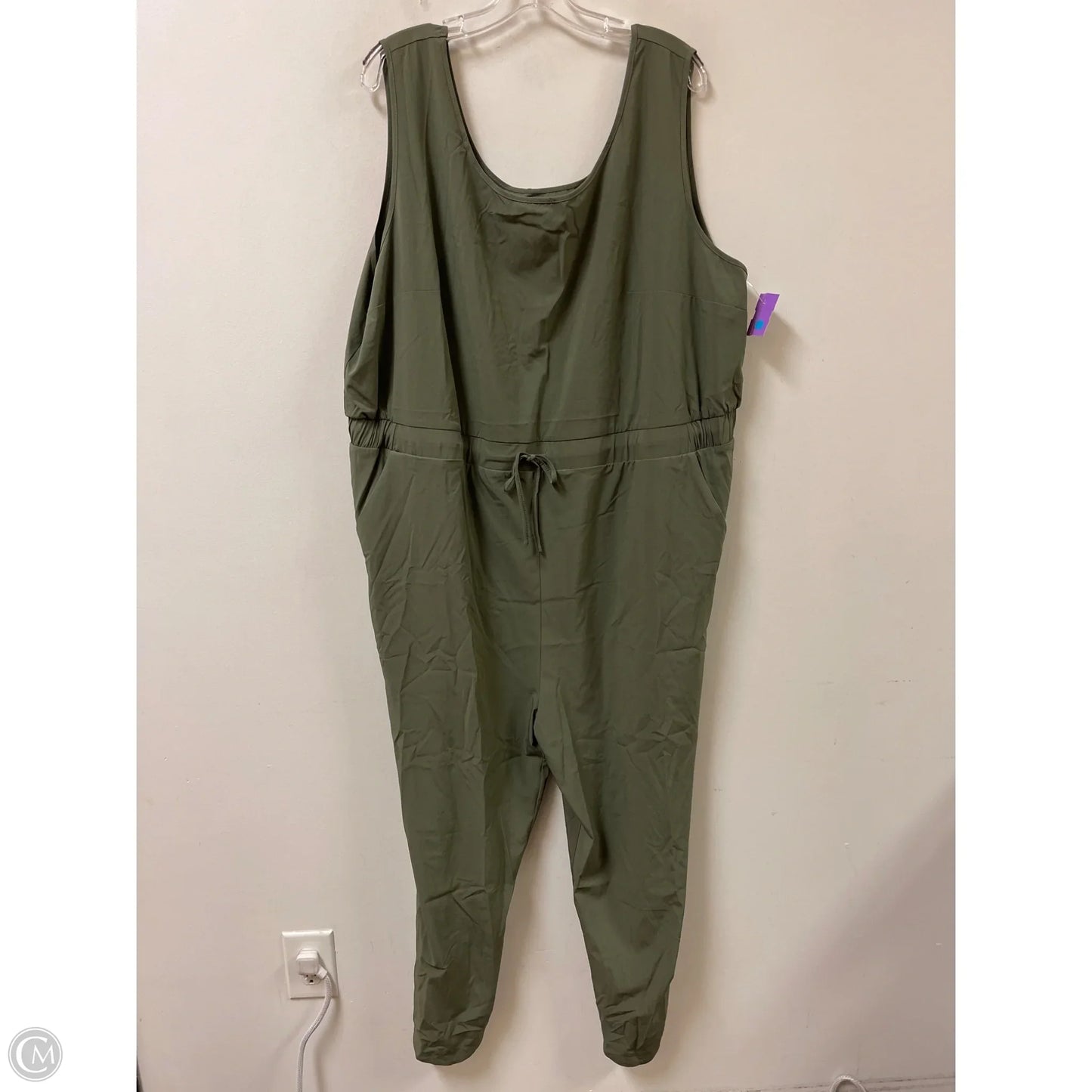 Jumpsuit By Clothes Mentor In Green, Size: 3x