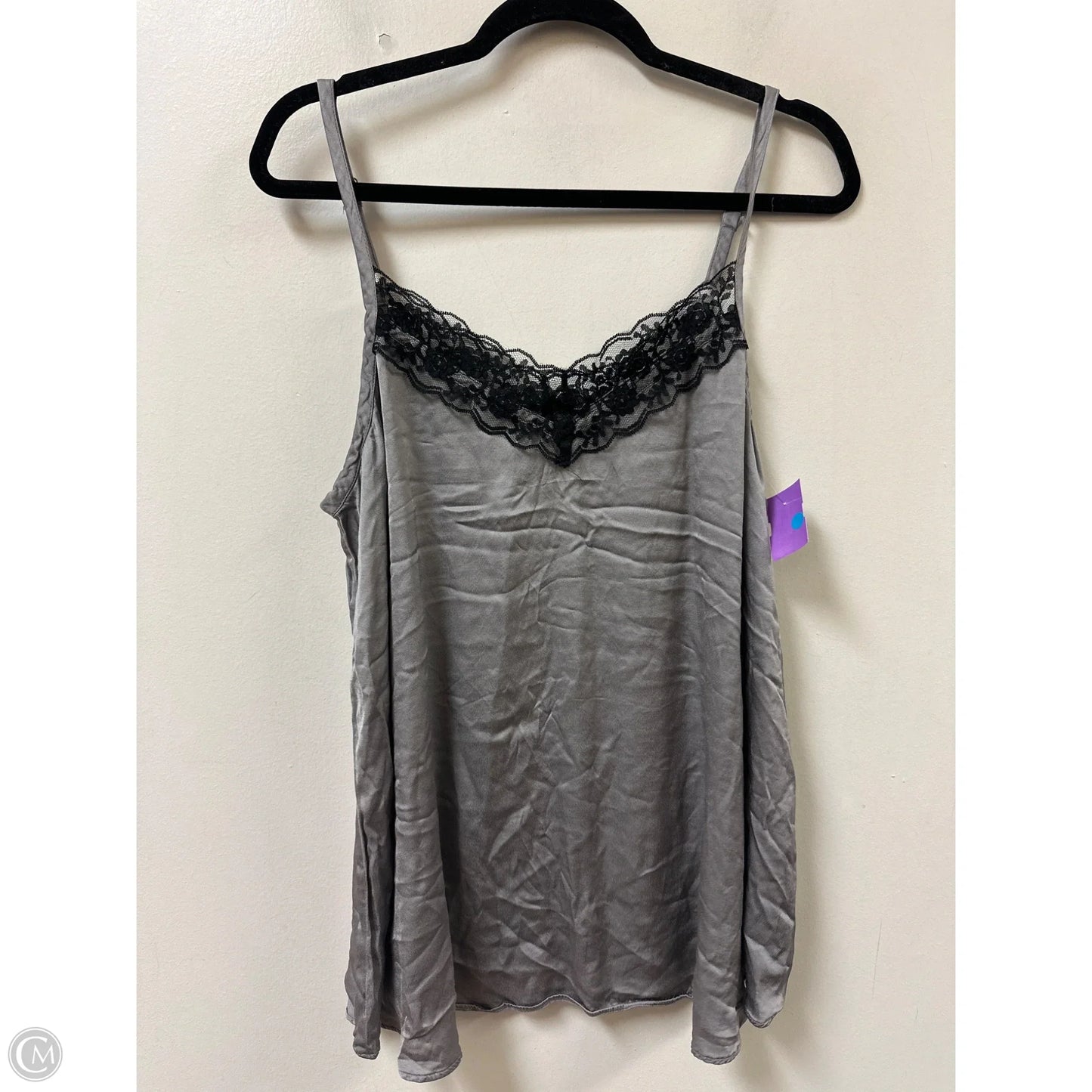 Top Cami By Torrid In Grey, Size: 1x