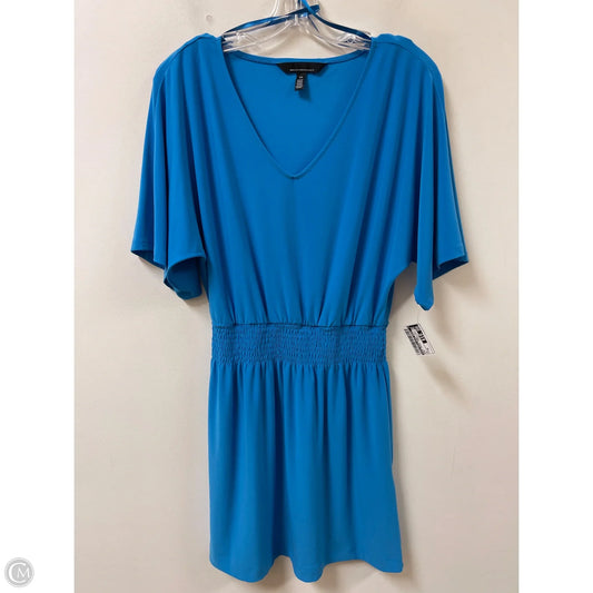 Dress Casual Midi By White House Black Market In Blue, Size: Xs