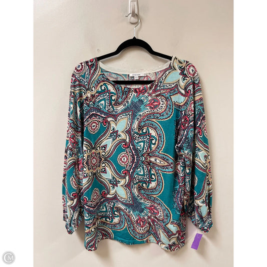 Sweater By Chicos In Multi-colored, Size: L