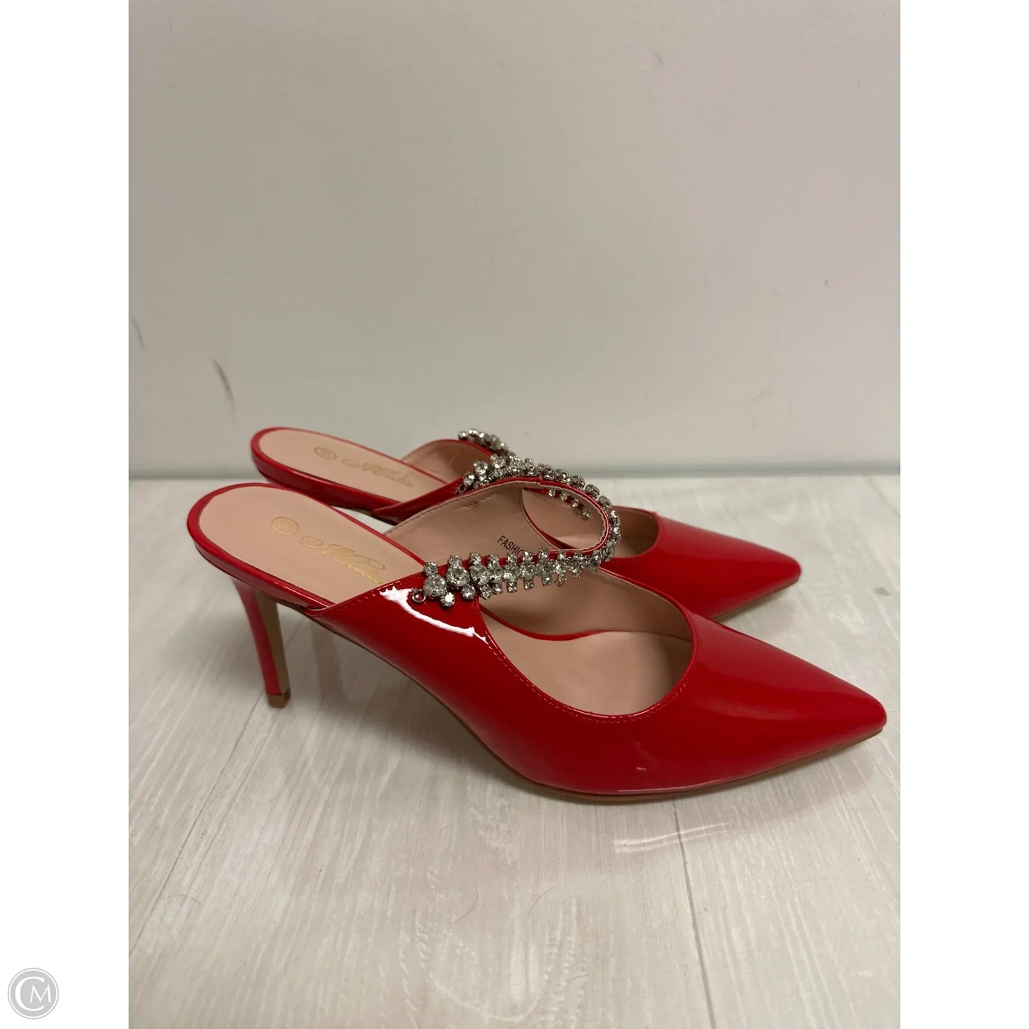 Shoes Heels Stiletto By Clothes Mentor In Red, Size: 10