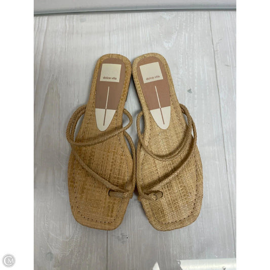 Sandals Flats By Dolce Vita In Cream, Size: 9
